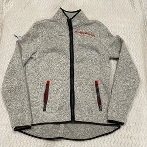 Harley Davidson grey zip jacket. Size Small. Worn once